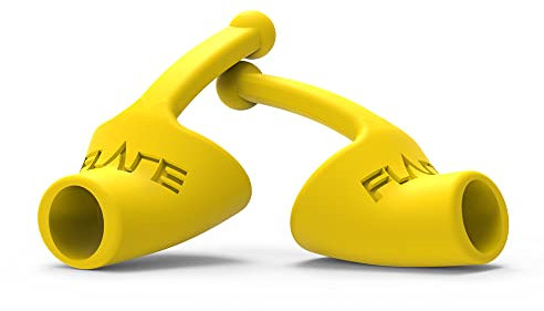 Flare Calmer Kids – Ear Plugs Alternative – Reduce Annoying Noises Without Blocking Sound – Soft Reusable Silicone – Yellow