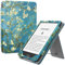 MoKo Étui Compatible avec 7/6,8 Pouces Kindle Paperwhite(12e Gén. 2024/11e Gén. 2021), Coque de Protection avec Dragonne, Auto Réveil/Veille pour Kindle Paperwhite Édition Signature, Abricot épanoui