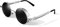 GQUEEN Retro Runde Steampunk Polarisierte Sonnenbrille Herren Damen UV400,MTS2
