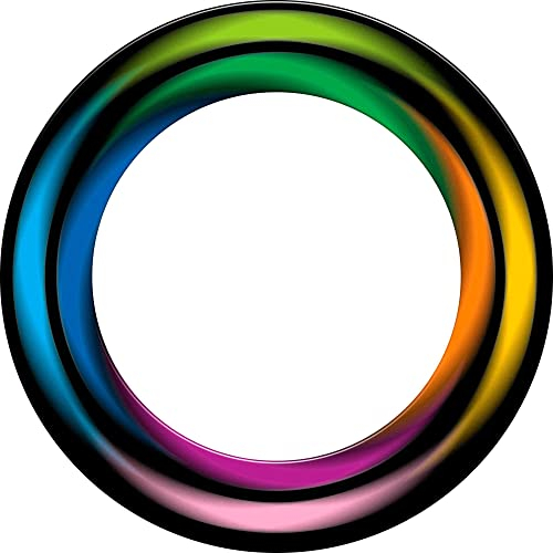Designa Personalisierte Dartscheiben-Umrandung | Heavy Duty Design Collection | Regenbogen