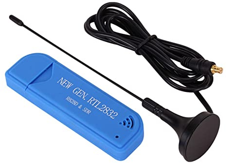 Ricevitore radio SDR | Kit ricevitore USB RTL-SDR - RTL2832 ADC chip, dotato di connettori TCXO e MCX da 0,5 ppm utilizzati con la maggior parte delle porte USB 3.0