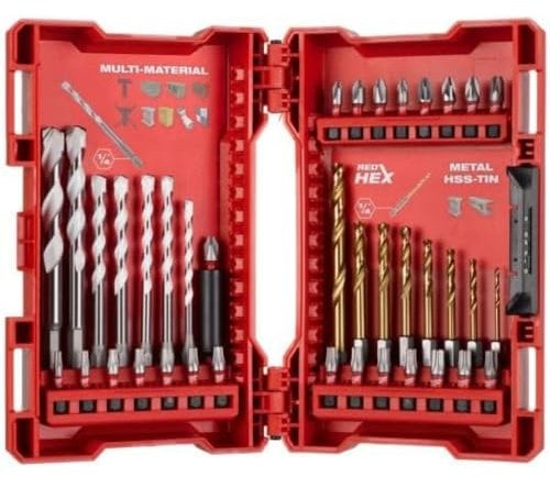 Milwaukee 4932479854 - Juego de brocas (39 unidades)