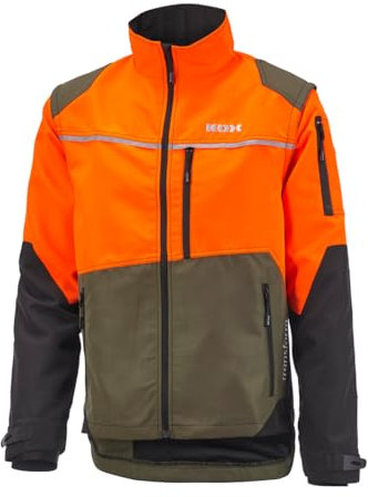 KOX Forstjacke Transform Olivgrün/Orange Gr. 66/68 (=XXXL/06)