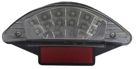 Hinten Rücklicht Motorräder Rot 12V L- Hinten Rücklicht Brems Stop Lichter E4 Für BM&W F650 F650 GS F650 ST F800 ST R1200 GS R1200GS Rücklicht