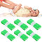 Nappy Bin Refill, 6pcs Diaper Pail Refill Bags, Nappy Bin Bags Baby Scented Refills Diaper Pail Disposal Sacks Holds 1040 Newborn Diapers Nappy Refill Bags Compatible with Munchkin Angelcare (green*6)