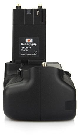 DSTE Pro BG-E7 Vertical Battery Grip for EOS 7D SLR Digital Camera such as LP-E6 LP-E6n