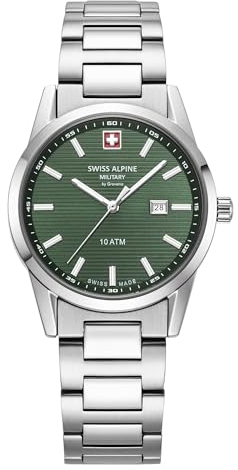 swiss alpine military Damen Uhr Analog Quarz 7767.1134SAM Edelstahl