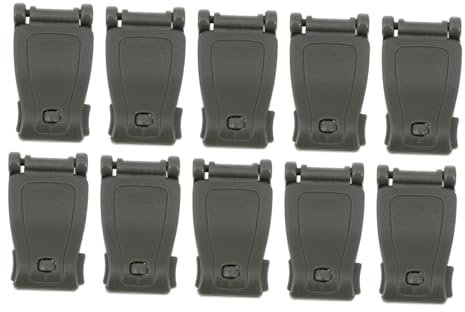 KITANDOVE 12stücke Backpack Buckles Verbindungsclips Für Rucksack Und Gepäck Für Outdoor Camping Und Langlebige Und Einfach Zu Installierende Fixierungselemente