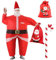 Matreeglam Weihnachts Kostüm Erwachsene, Weihnachtsmann Weihnachtsbaum Kostüm, Weihnachtsmannkostüm, Lustige Weihnachtskleidung für Weihnachten Cosplay Geburtstag Party (150-195cm)