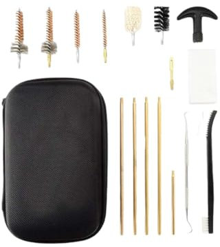 Kit di strumenti per la pulizia della canna di pistola .22 .30 Cal per allungare il set di pulizia del tubo