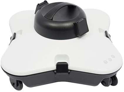 Robot de piscine sans fil - Batterie de 150 minutes - Forte puissance de nettoyage - Parking automatique avec indicateur LED - Aspirateur de piscine sans fil - Nettoyage des sols pour types de