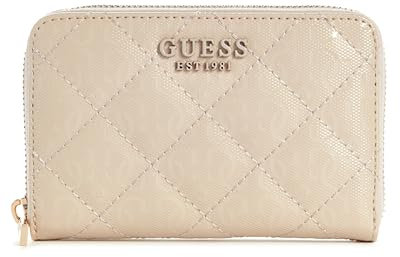GUESS Laurel SLG Medium Zip Around Wallet M Sand
