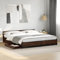 BOWEKAM Home & Garden Bettgestell mit Schubladen ohne Matratze Braun Eiche 200x200 cm Möbelwahl