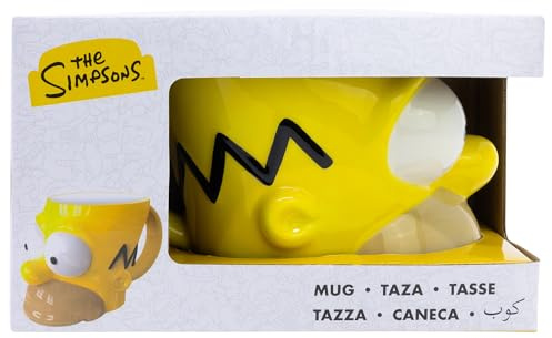 Stor Homer 3D-förmige Keramiktasse in Geschenkbox