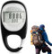 1 Stück 3D Schrittzähler mit Clip, Tragbar Digitaler Schrittzähler Clip, Genauer Schrittzähler Ohne App und Handy, Schrittzähler Fußgelenk Pedometer, Kalorienverbrauch, Ideal für Gehen Laufen Sport