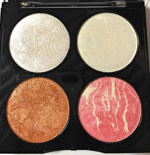 DK Bronze & Highlighter Makeup Studio Palette 1, Multi, 8 Gramm, Bronze, 8 g