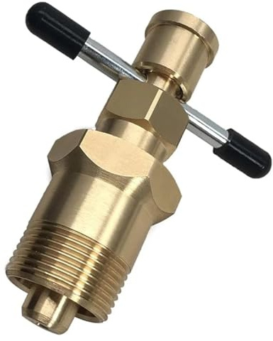 Golden Olive Puller Tool, Damage-Free Remover for 15mm & 22mm Brass Pipe Fittings, Easy Grip Olive Removal Cutter for Plumbing & DIY Repairs.