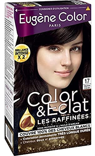 Eugène Color Kakaobraun, 17, permanente Farbcreme, 115 ml