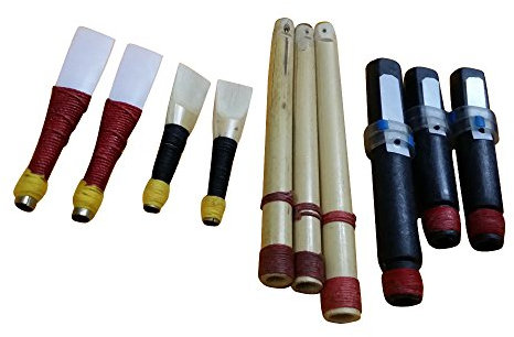 Highland Kilt Cañas de Práctica de Gaita Sintéticas y de Plástico Para Drones, Multicolor