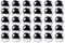 cyclingcolors 30x Sfere in Acciaio AISI 52100 di Precisione Universale per Bicicletta Cuscinetto Gabbia Mozzo Ruota Direzione Asse (7mm)