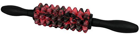 MEDDAX Massagerolle Peak Faszienrolle Länge 39 cm Durchmesser 7 cm Farbe camouflage, Fitness-Rolle für Selbstmassage, für Entspannung