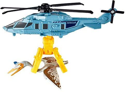 Matchbox Jurassic World Dino Transporters, 1 veicolo e 1-2 mini dinosauri, dai 3 anni in su