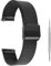 cobee Uhrenarmbänder, Schnellspanner Uhrenarmband verstellbares Edelstahl Mesh Uhrenarmband 16 mm 18 mm 20 mm Stegbreite Milanaise Mesh Armband Ersatz Edelstahl Metall Mesh Band für Männer Frauen