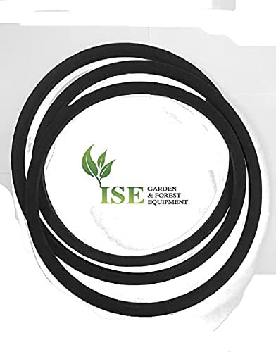 ISE Courroie d'entraînement de rechange pour John Deere X300 remplace la pièce numéro M144044 (040938-)