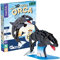 mierEdu 3D Puzzle Orca – Beweglicher Meereswelt-Bausatz für Kinder ab 6 Jahren – Lernspielzeug zur Förderung von Motorik & Konzentration – Detailgetreues Modell für kleine Entdecker
