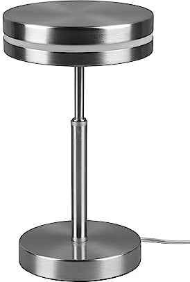 Trio Leuchten LED Tischleuchte Franklin 526510107, Metall Nickel matt, inkl. 6 Watt LED