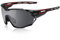 ICECUBE VENTURA High-Performance Sunglasses: Anti-Fog PC Lenses, Ventilated TR90 Frame, 100% UV Protection, Ideal for Sports and Cycling (BLK-R/Grey)
