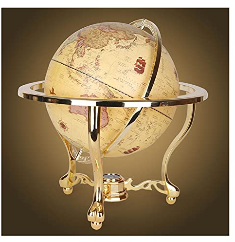 Globus Edelstein Globus Dekoration Weltkugel Geographie Lehrmittel Zuhause Esstisch Dekoration Büro Heimdekoration Zubehör Desktop-Weltkugel (Farbe: G 15 cm)