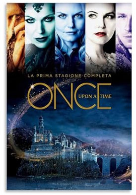 XXueMei Filmposter Once Upon A Time, Vintage-Poster, dekoratives Gemälde, Leinwand, Wandposter und Kunstdrucke, moderne Dekoration für Zuhause, Schlafzimmer, 30 x 45 cm, ungerahmter Stil