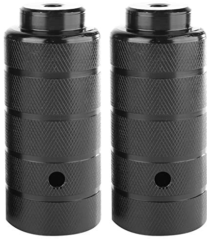 XIASABA Fahrrad Pegs Stunt Pegs aus Aluminiumlegierung für Mountainbike Stunt Pegs passend Fahrrad Pegs Aluminiumlegierung rutschfest Peg for Bike Rear Stunt Pegs 12.0×10.0×5.0