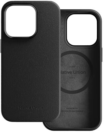 Native Union Active Case – MagSafe-kompatibel mit Magneten–Robustes Design–Recycelte Materialien–Fallschutz bis 10 ft/3 m für iPhone 15 Pro (Schwarz)
