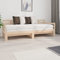 Buzaza Tagesbett Ausziehbar Massivholz Kiefer 2X(80x200) cm Bett Ausziehbar Bett Zum Ausziehen Ausziehbares Tagesbett Bett Sofa