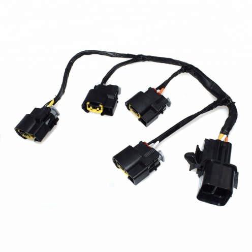 Motorrad Zündspule 4-teilige Zündspule Zündkerze 27301-2B010 273012B010 Für Hyundai Für I30 Für I20 Für IX20 2007 2008 2009 2010 2011 2012 2013 2014 2015 Motor Zündspule(Coil Wire)