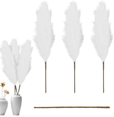 Ynnhik de la Pampa séchée, Bouquet de Pompes artificielles de 110 cm, Fleurs séchées moelleuses de Style bohème, décoration de la Maison, Arrangements Floraux de Mariage, décoration de Table