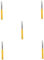 BESPORTBLE 5St Schwungtrainer Badminton zubehör Anzug Badminton Rebound-Badminton Hut Aufkleber Retro-Kolben Flasche Baseball-Übungsausrüstung Badmintonschwung-Trainingshilfe Rostfreier Stahl