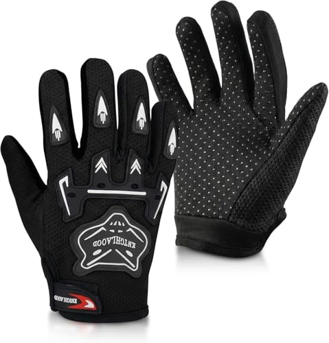 Xinjieda Motorcycle Gloves,Cycling Glove Breathable Dirtbike Glove for ATV MTB Motocross Racing