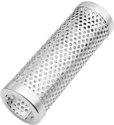 Rökrör - 5,2 x 5,2 x 15,5 5,2 x 5,2 x 30,5 95 1 generator i rostfritt stål | perforerad pellets rökbox | elektrisk vedeldad grill, träkol, bacon, nötkött, fläsk, fjäderfä
