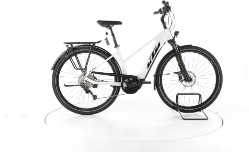 KTM E Bike Macina Tour CX 625 LTD Trekking E-Bike Damen 28 Zoll Elektrofahrrad, Bosch 85 Nm 625 Wh, 10 Gänge, Hydraulische Scheibenbremse 151-161 cm weiß (Generalüberholt)