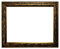 Barockrahmen Gold verziert 820 ORO, Leerrahmen, 50x70 cm