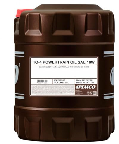 STOU TO-4 Powertrain Oil SAE 10W 20 Liter