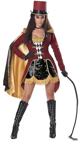 California Costumes Damen-Ringmaster-Kostüm, mehrfarbig, M