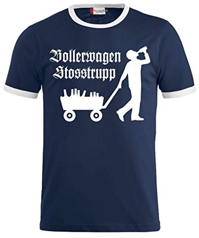 Herren Männer T-Shirt Bollerwagen Stosstrupp Männertag Vatertag Himmelfahrt
