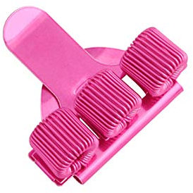 Fresh66 Metall-Stifthalter mit Taschen-Clip (Pink DreiLöcher)