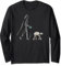 Star Wars Darth Vader the Dog Walker Meme Long Sleeve T-Shirt