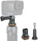 Cold Shoe Adapter für GoPro, Kamera Cold Shoe Mount Adapter mit Aluminium CNC Rändelschraube für Hero 13/12/11/10/9/8/7/6/5/4, DJI Osmo Action, Campark und andere Action-Kameras