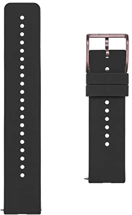 VGOL Uhrenarmband Ersatzarmband kompatibel mit Polar Grit X Pro/Grit X / M2 / M Uhrenarmband, verstellbares Uhrenarmband, wasserdichtes Armband, 160 ~ 220 mm, 22 mm, Silikon
